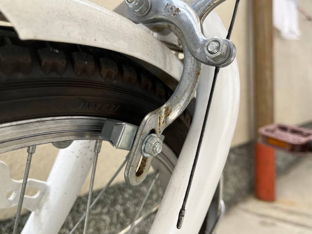 折りたたみ自転車 白 大阪