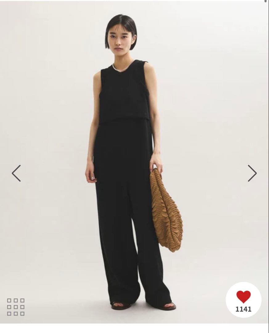 新品未開封アダムエロペ 【サステナブル】Wフェイスジャージーセットロンパース38