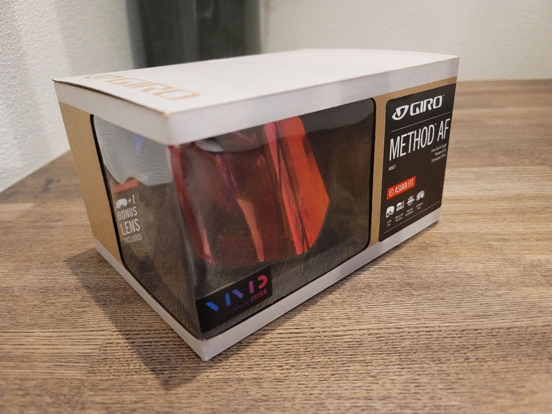 GIRO METHOD アジアンフィット スペアレンズ付き