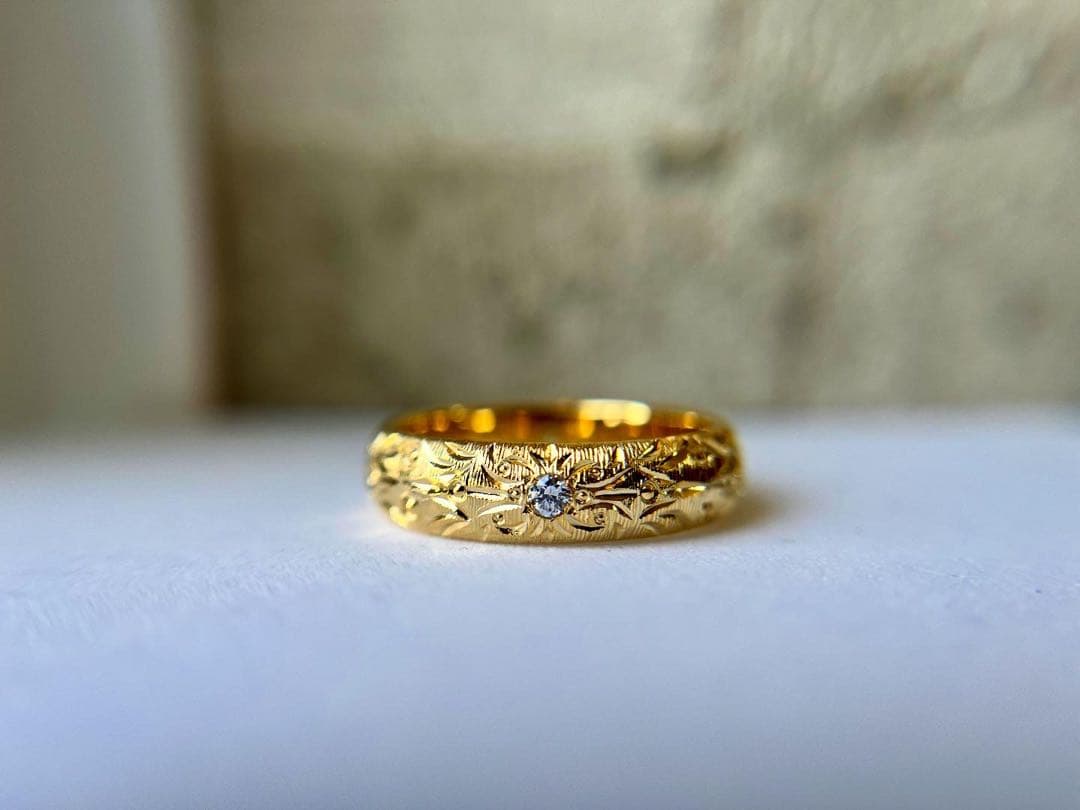 フィレンツェ彫リング〜uno〜オーダーページ