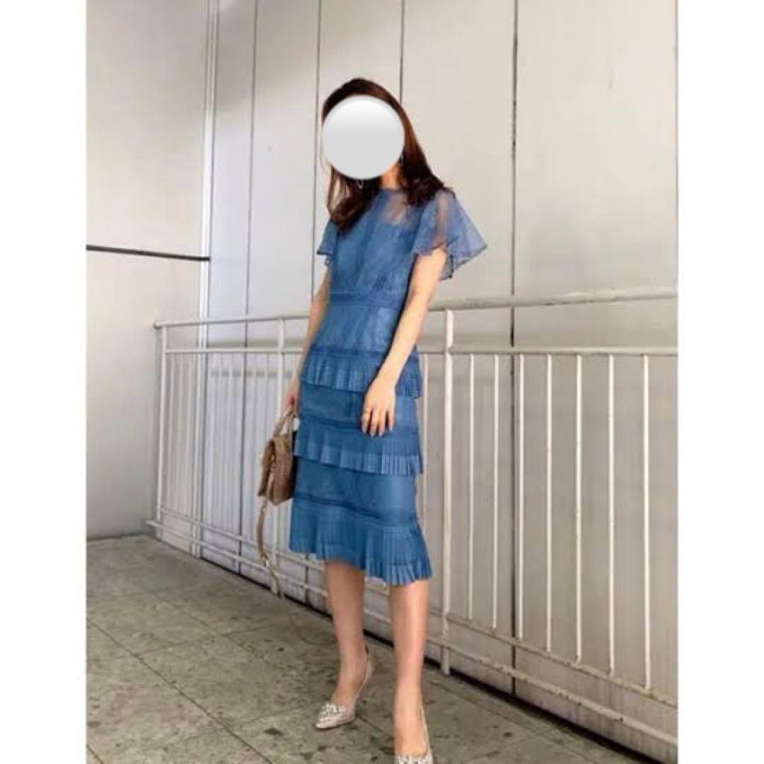 GRACE CONTINENTAL♡レイヤードレースタイトワンピース36