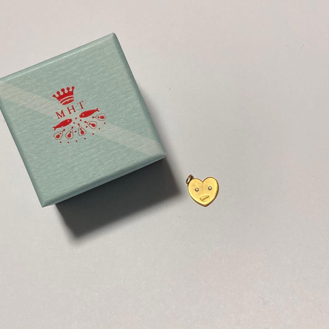 マリーエレーヌドゥタイヤックMHT ハートチャーム　K22 ダイヤモンド