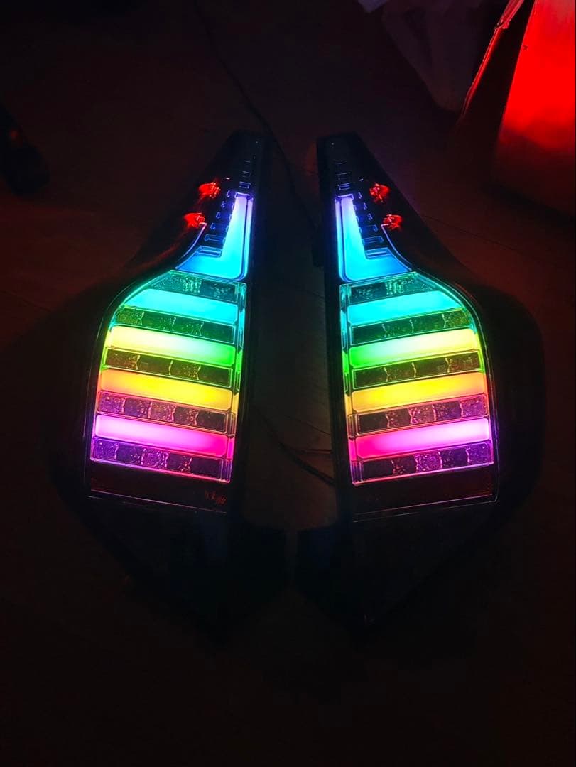 アクア　テールランプ　ワンオフ　クリスタルアイ