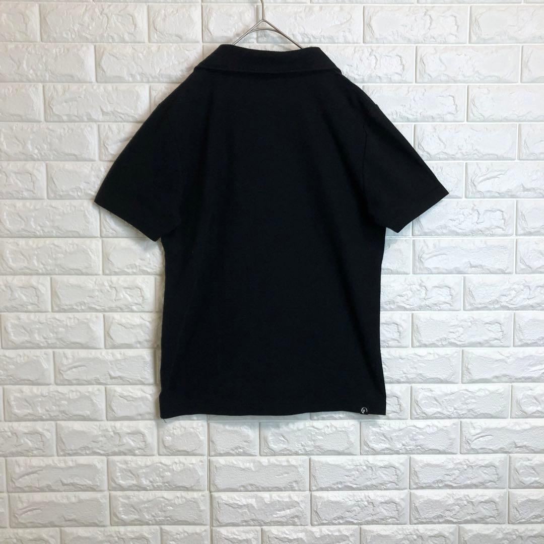 【スカル】HYSTERIC GLAMOUR ポロシャツ 黒 L