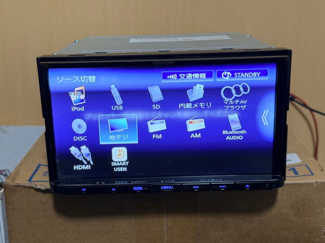 KENWOOD カーナビ MDV-S709 map data2021