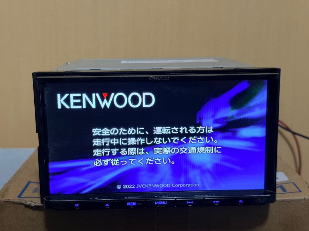 KENWOOD カーナビ MDV-S709 map data2021