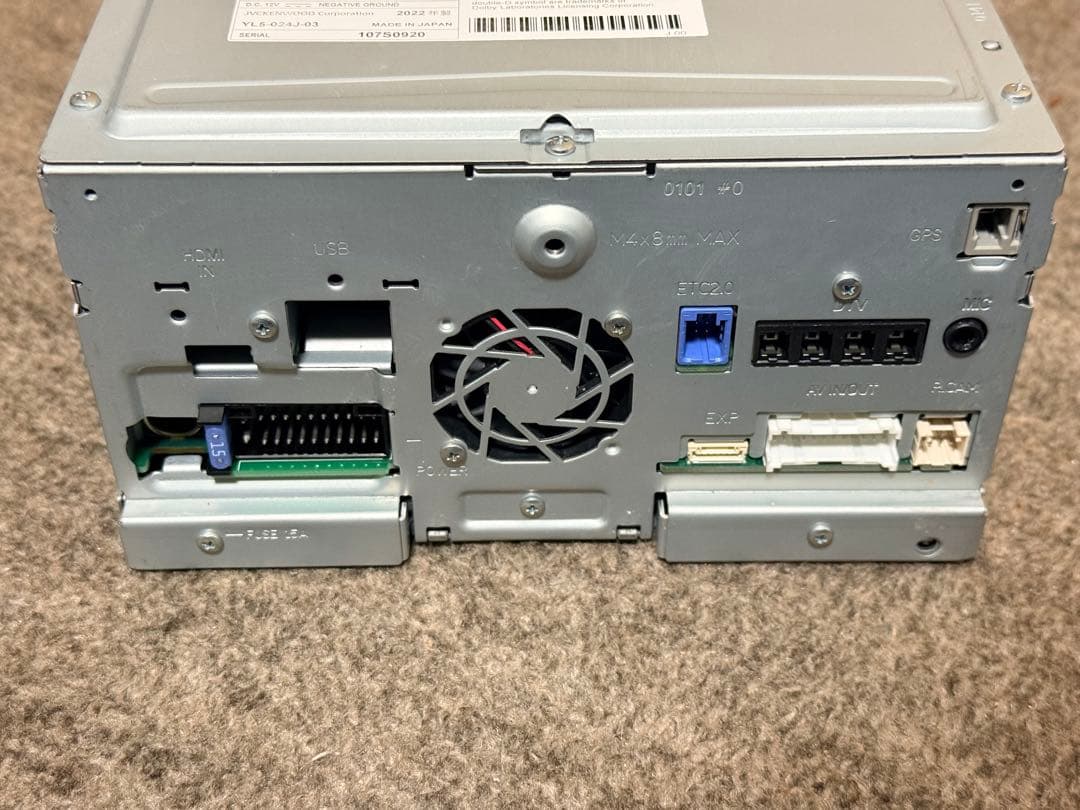 KENWOOD カーナビ MDV-S709 map data2021