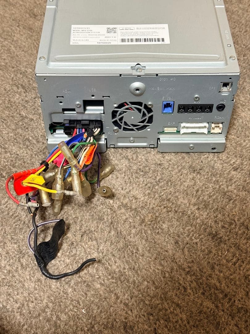 KENWOOD カーナビ MDV-S709 map data2021