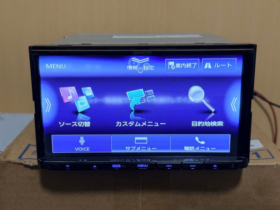 KENWOOD カーナビ MDV-S709 map data2021