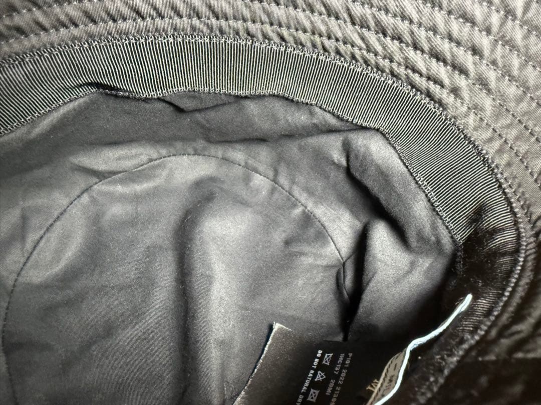 【美品】PRADA バケットハット Mサイズ ブラック