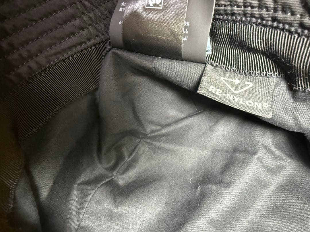 【美品】PRADA バケットハット Mサイズ ブラック