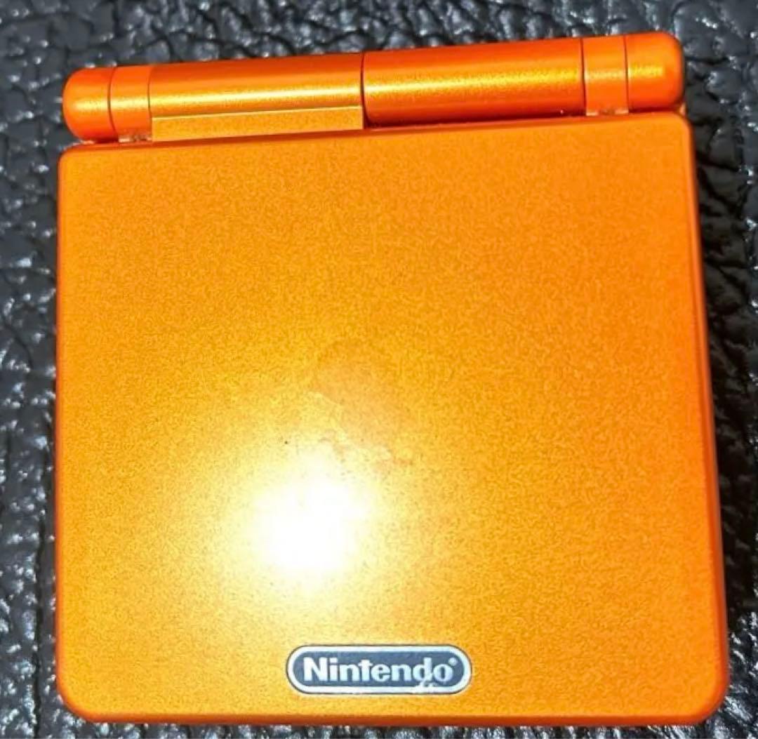 【美品】【箱付き】ポケモンセンター限定GBアドバンスSP アチャモオレンジ