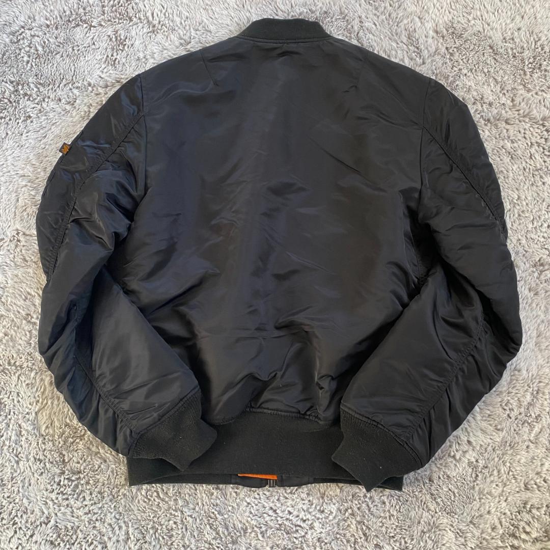 ⭐︎美品⭐︎アルファ Alpha MA-1 フライトジャケット L 黒