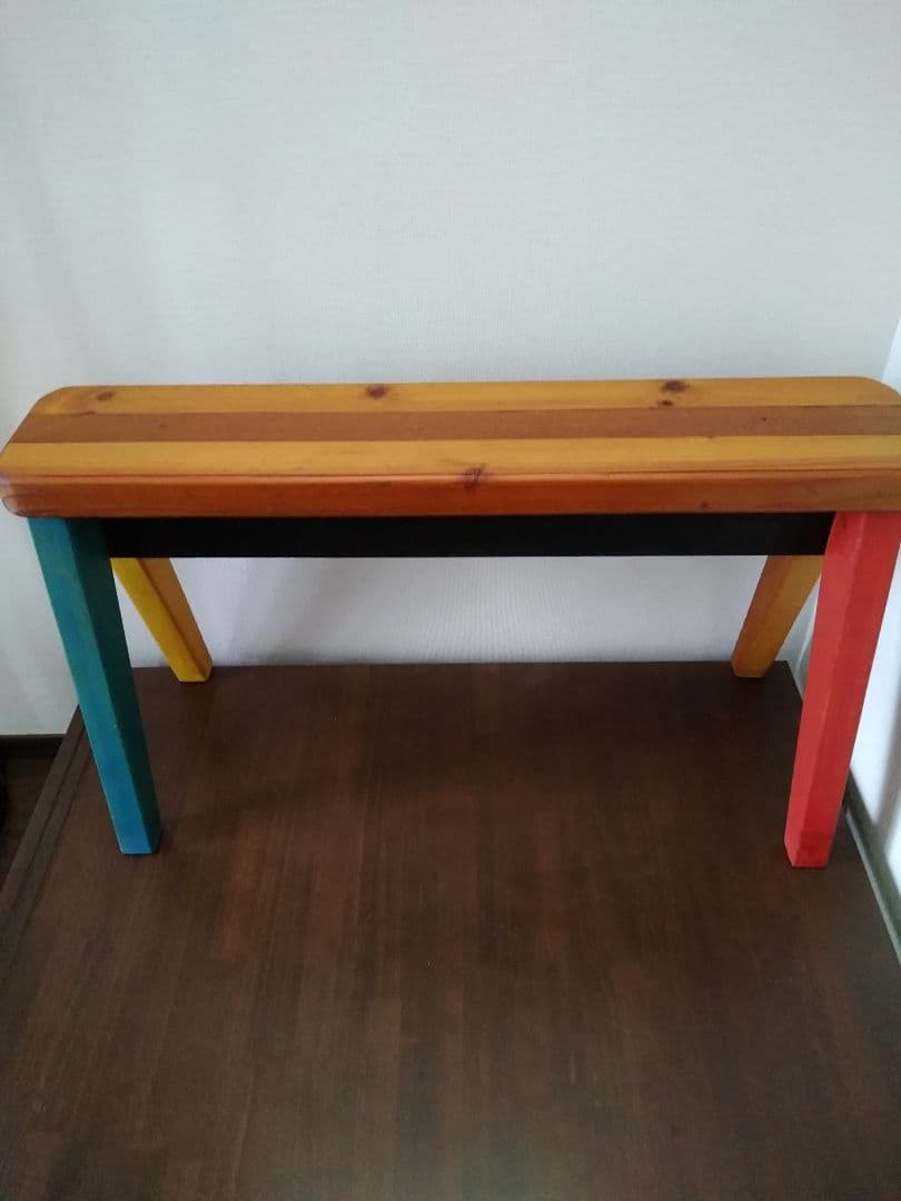 スリムベンチ.花台（ハンドメイド）