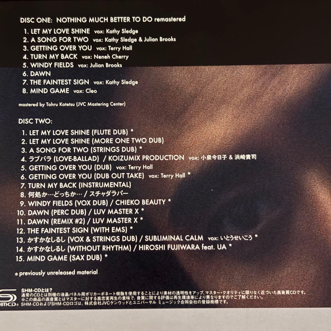 Nothing Much Better To Do　Deluxe Edition