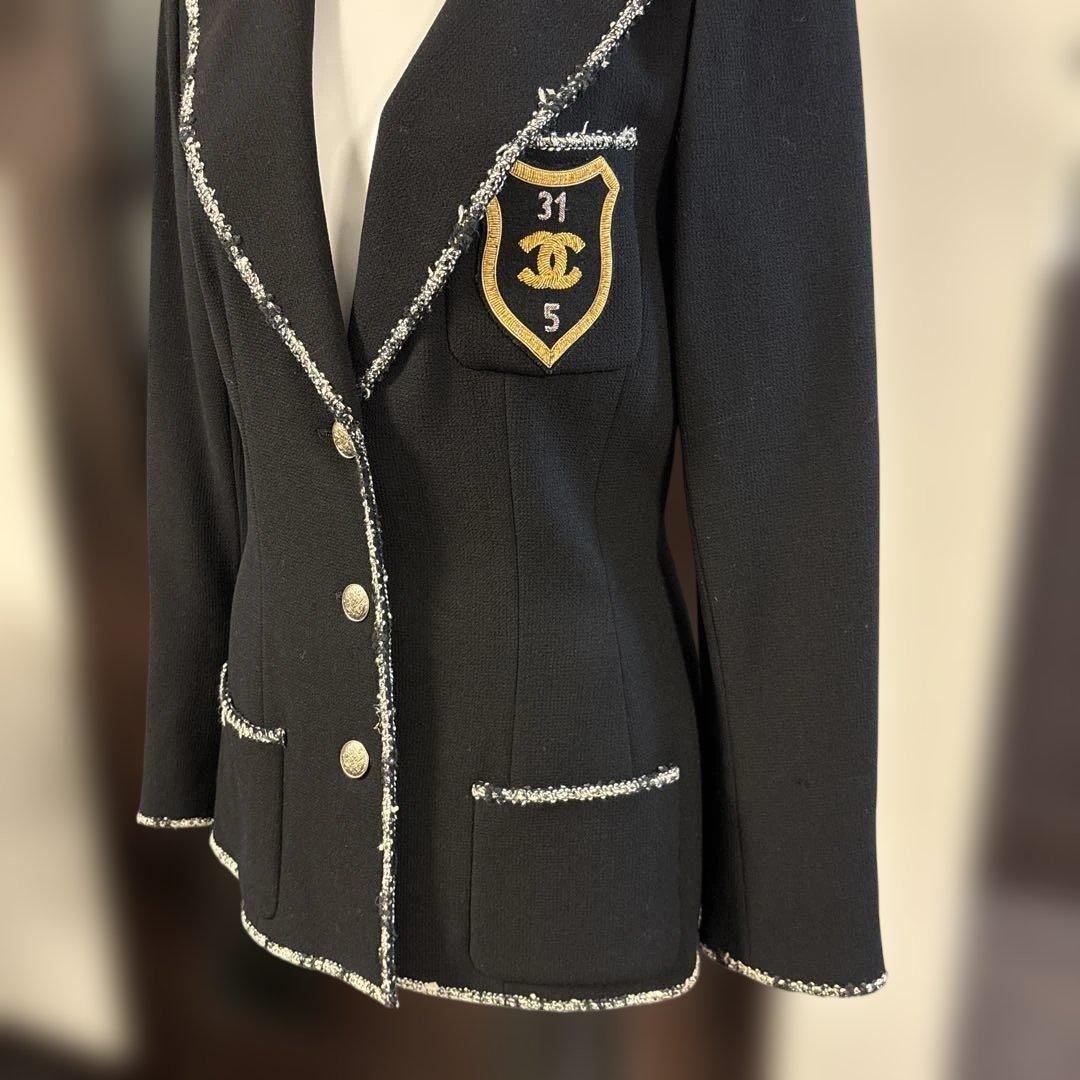 CHANEL 05Cプラダを着た悪魔エンブレムココマーク　ジャケット