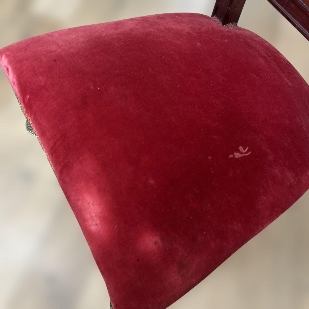 イギリス　マホガニー椅子　アンティーク　ヴィンテージ チェア