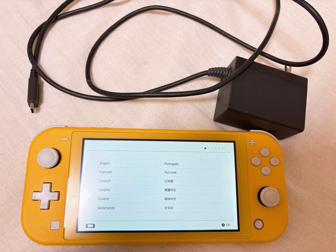 Nintendo Switch Lite イエロー 本体（箱無し）