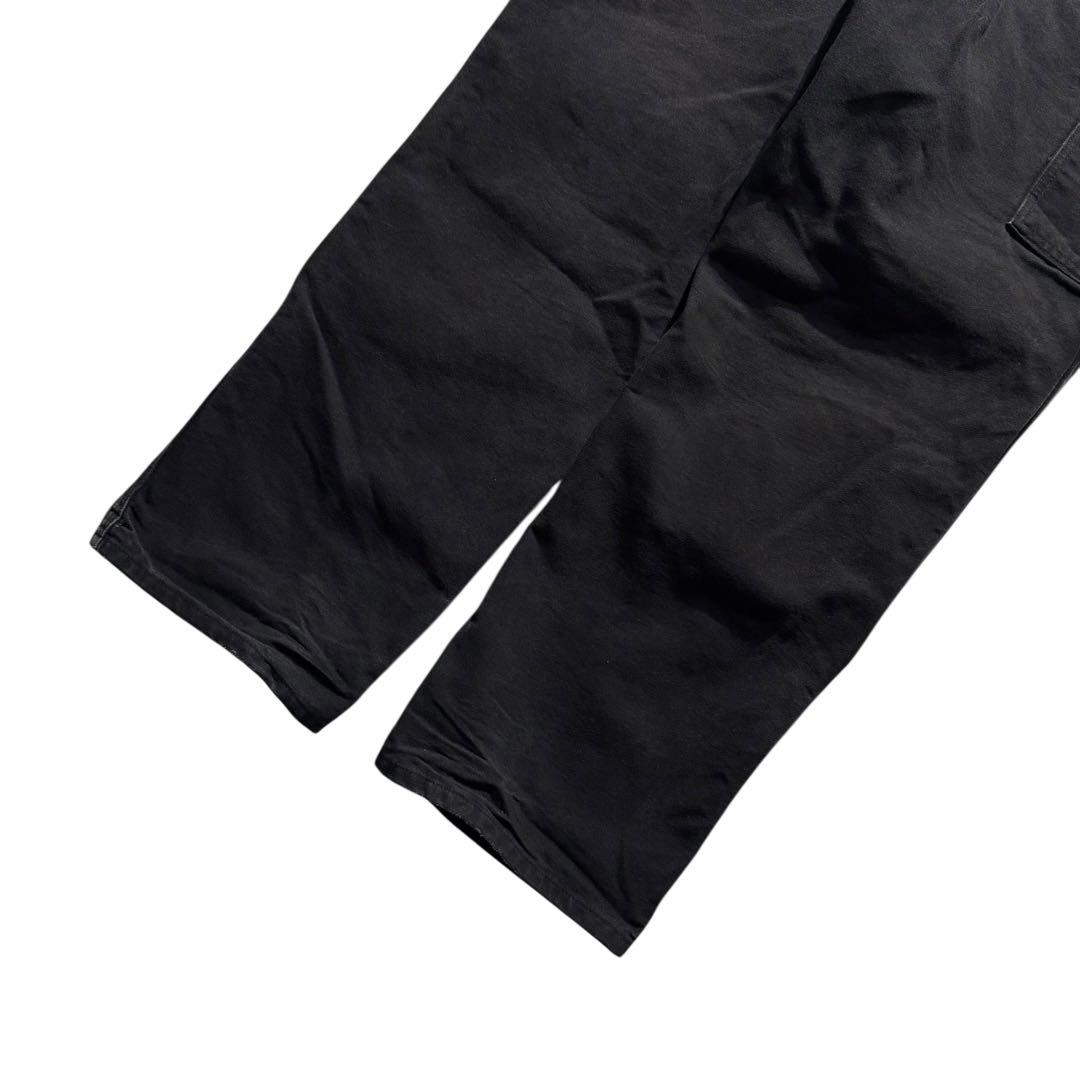 カーハート USA製 ダブルニーペインターパンツ ダック 黒 ビンテージ 00s