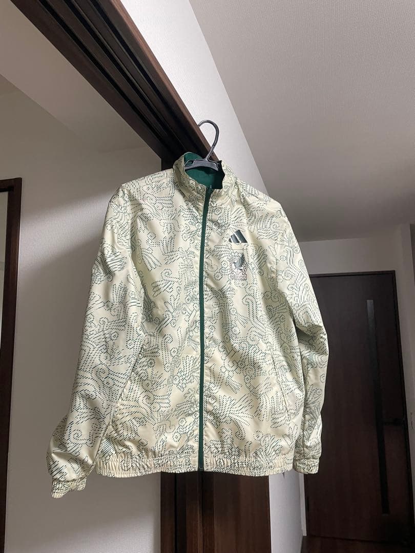 adidas メキシコ代表 2022W杯アンセムジャケット　リバーシブル