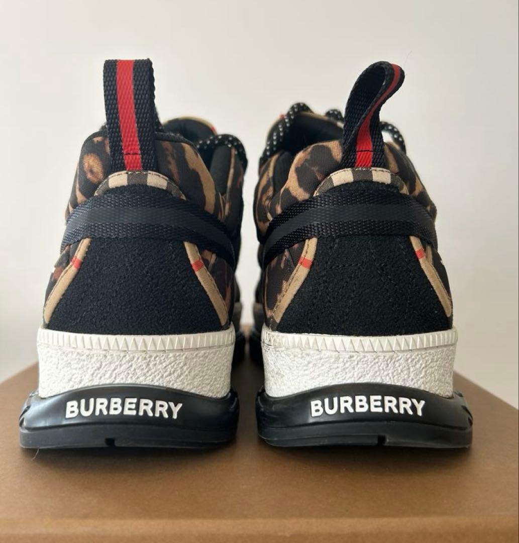 BURBERRY バーバリー　TBロゴ レオパード　スニーカー　メンズ