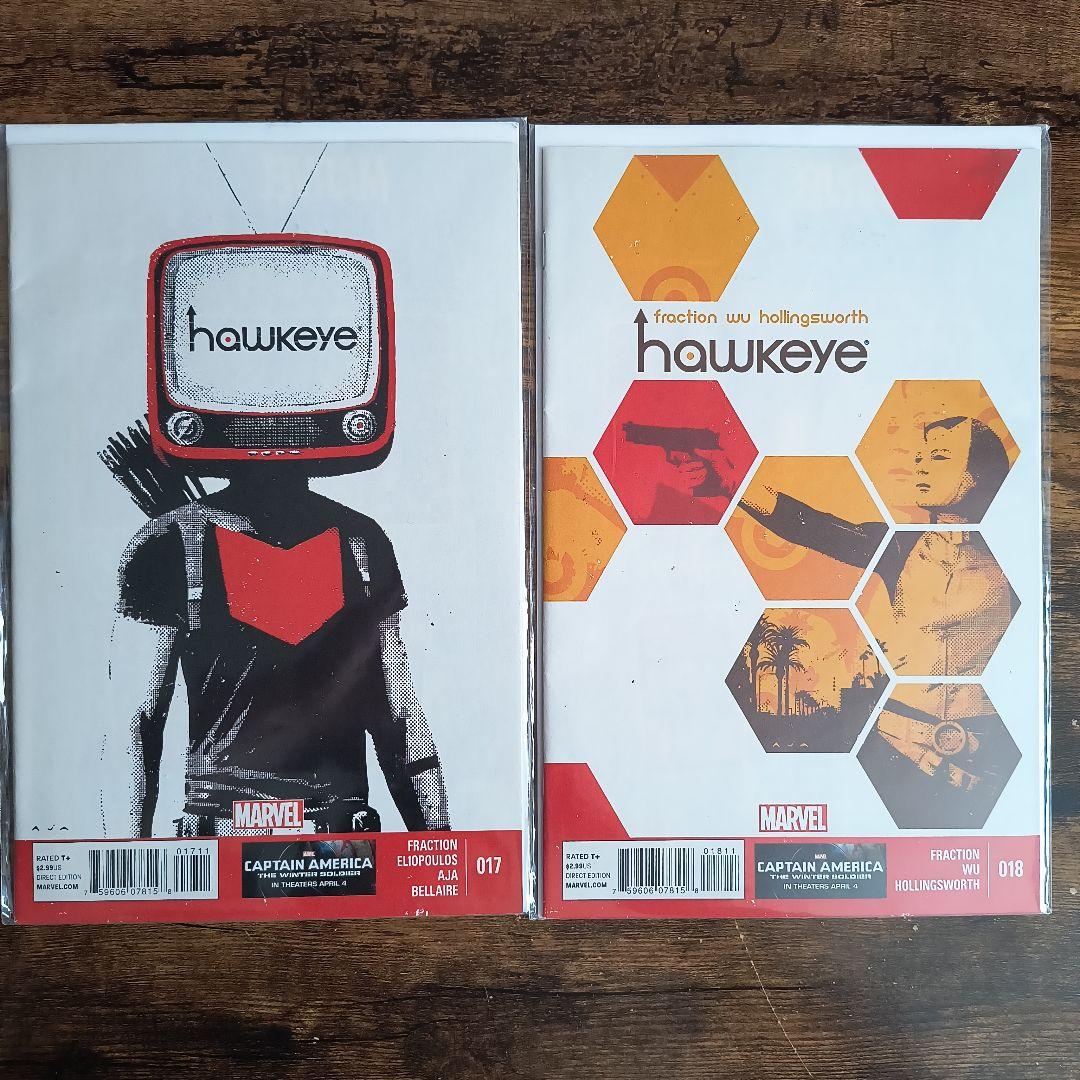 アメコミリーフ Hawkeye #1-22 全22巻セット