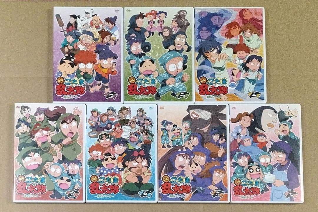 忍たま乱太郎 DVD 第18シリーズ 全7巻セット 初回限定特典付