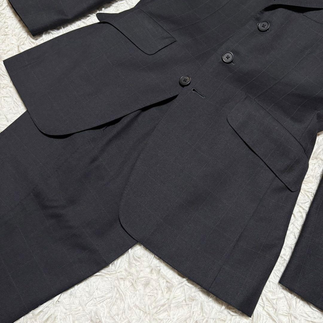 美品 ポールスミス スーツ セットアップ デルフィノ生地 チェック