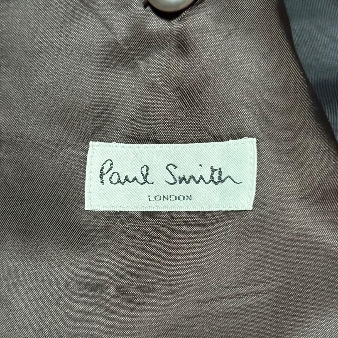 美品 ポールスミス スーツ セットアップ デルフィノ生地 チェック