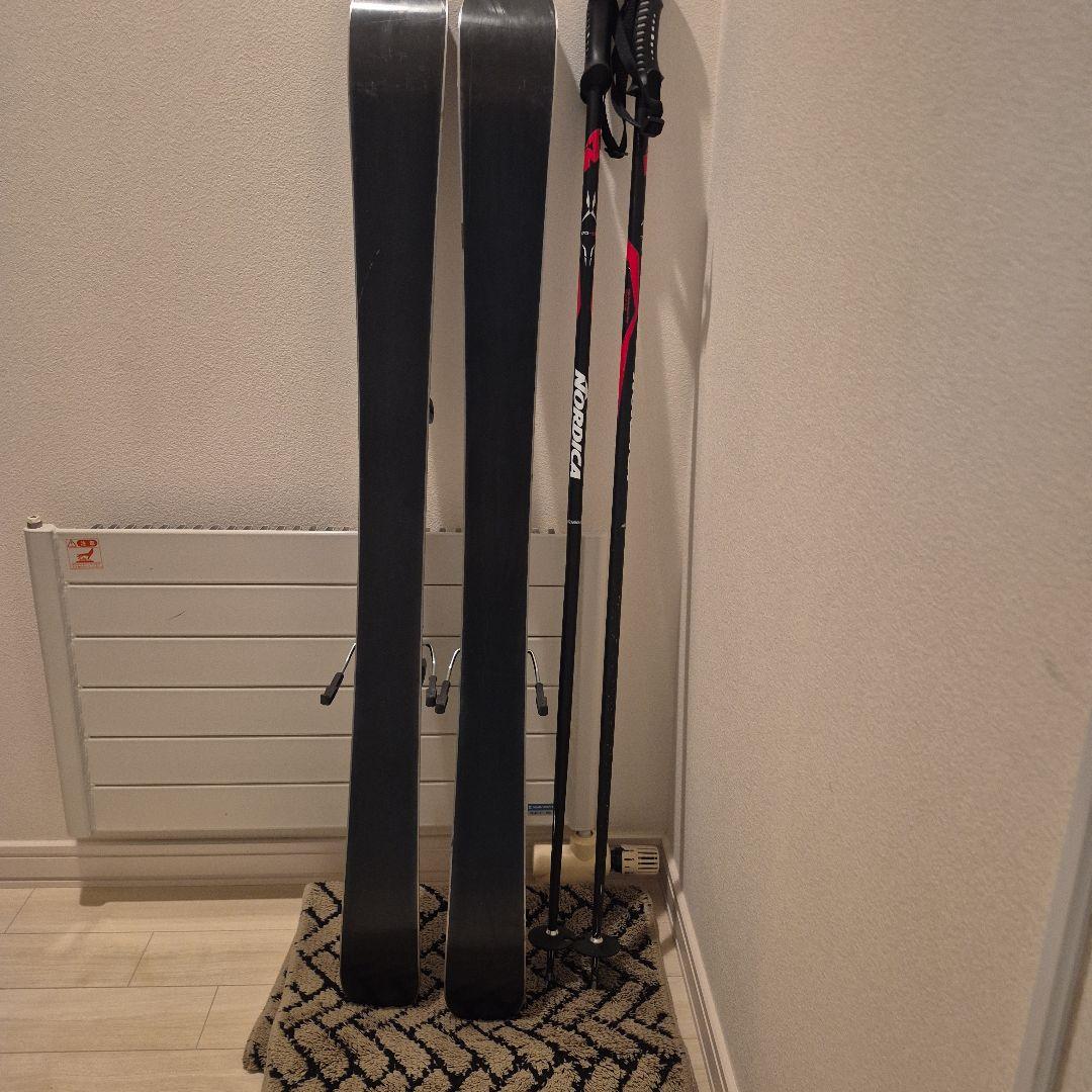 kissmark スキー 黒金デザイン セット