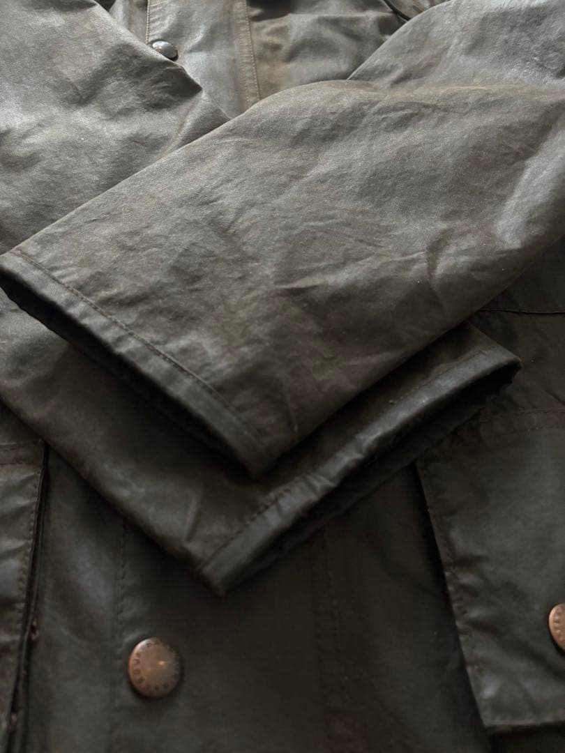 1983年Barbour ソルウェイジッパー　solway zipperフード付