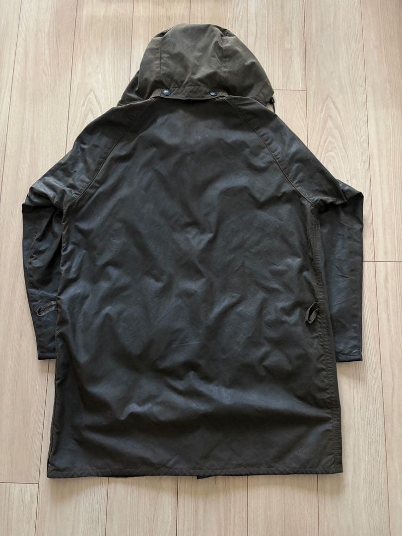 1983年Barbour ソルウェイジッパー　solway zipperフード付