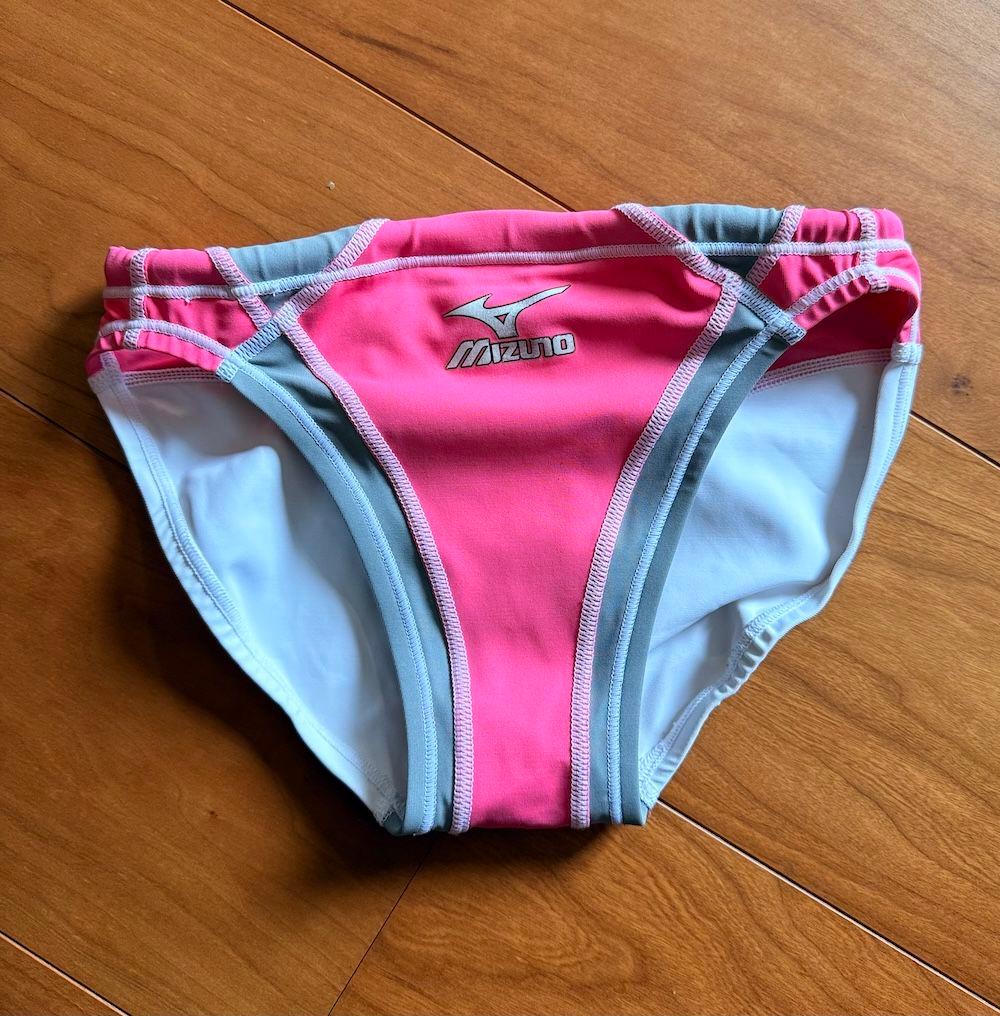 【美品】MIZUNO　RQ632　ピンク×ホワイト　S　キネシスカット　競パン