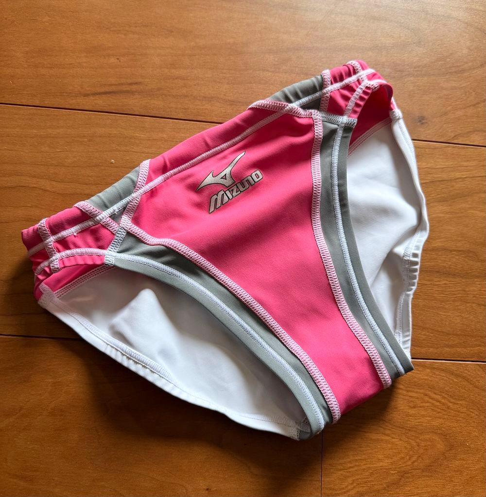 【美品】MIZUNO　RQ632　ピンク×ホワイト　S　キネシスカット　競パン