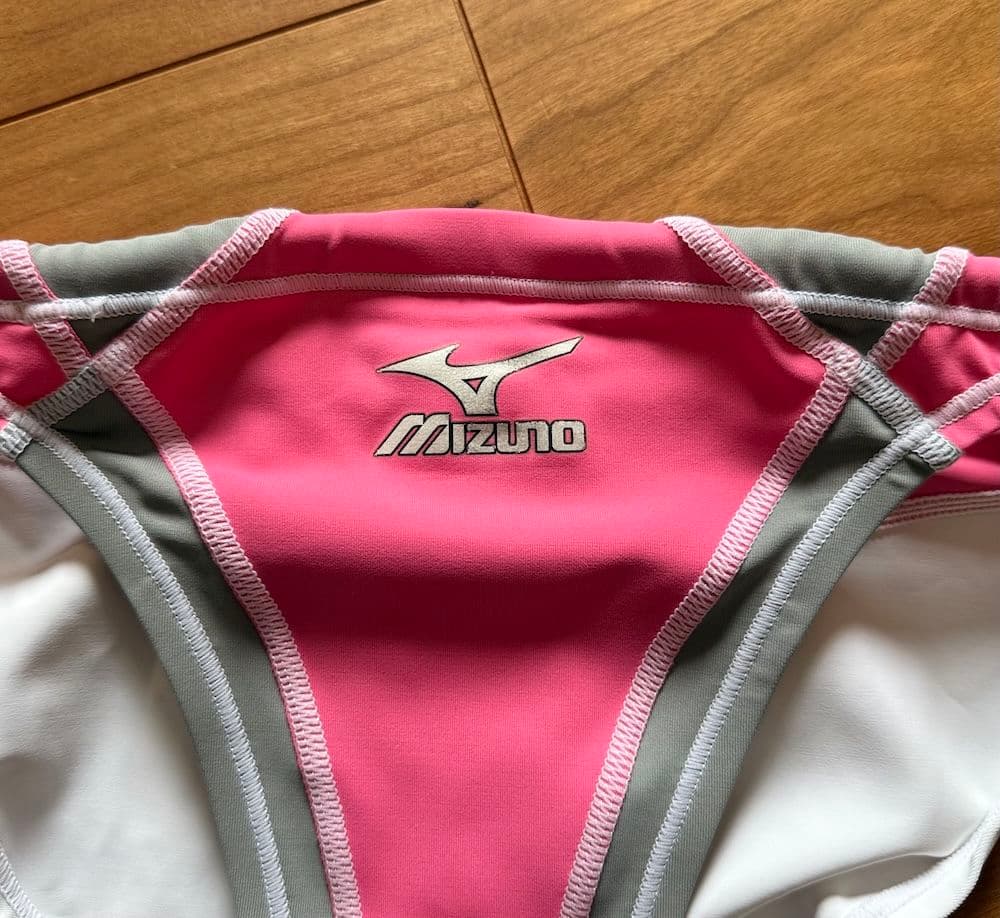 【美品】MIZUNO　RQ632　ピンク×ホワイト　S　キネシスカット　競パン