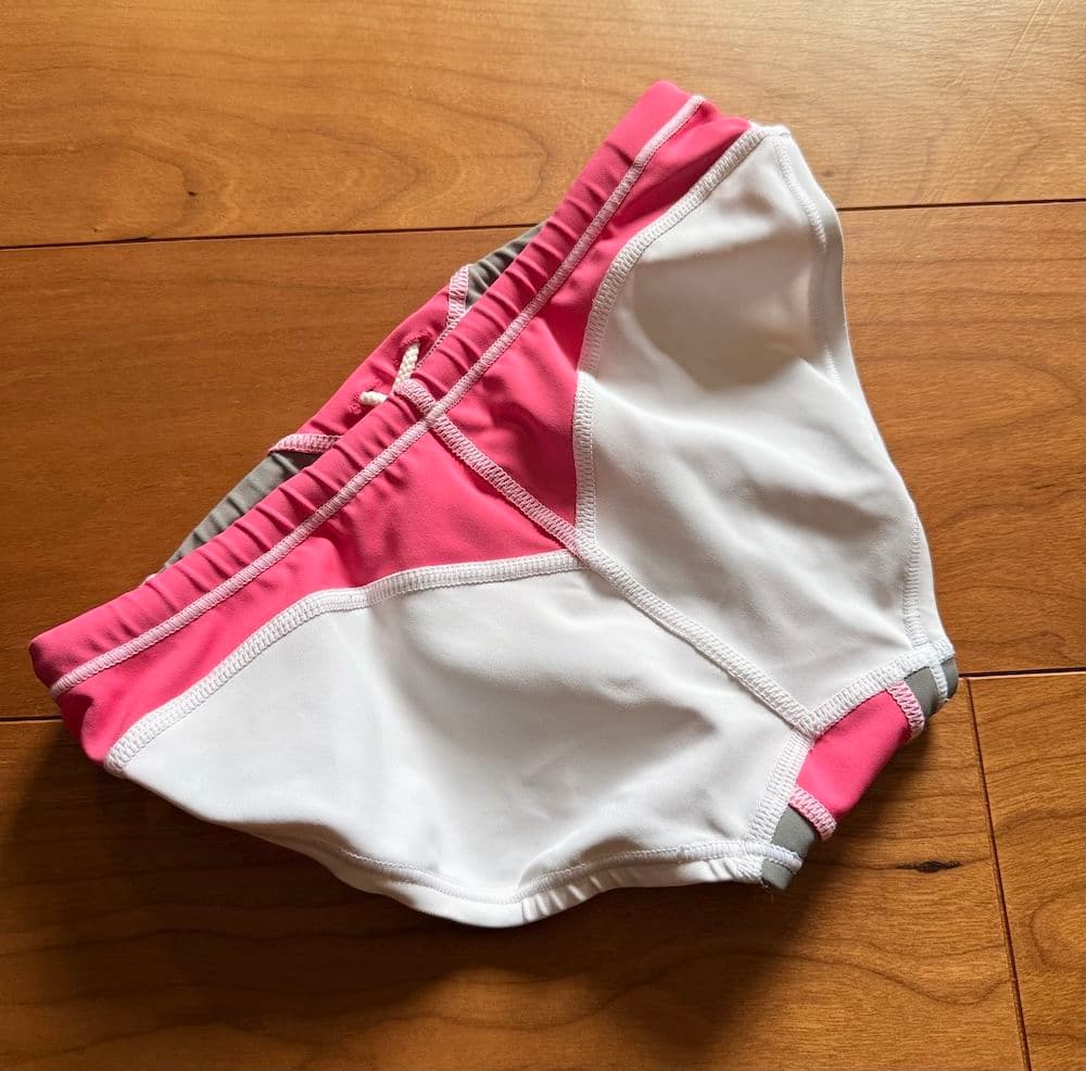 【美品】MIZUNO　RQ632　ピンク×ホワイト　S　キネシスカット　競パン