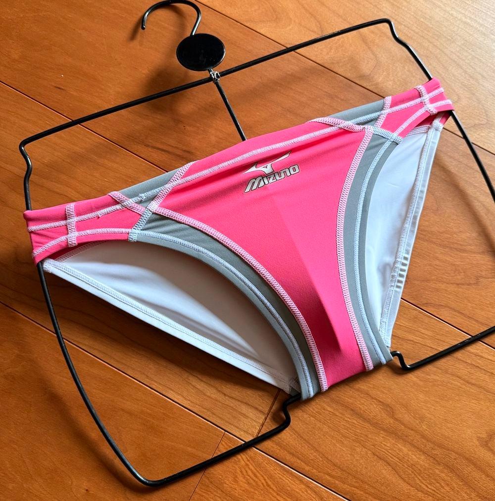 【美品】MIZUNO　RQ632　ピンク×ホワイト　S　キネシスカット　競パン