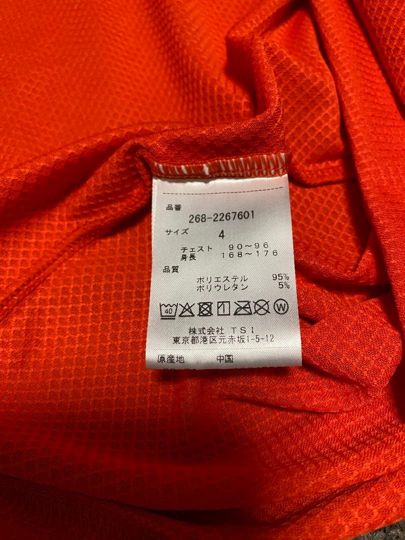 【美品】PGG PEARLY GATES 半袖モックネックシャツ サイズ4