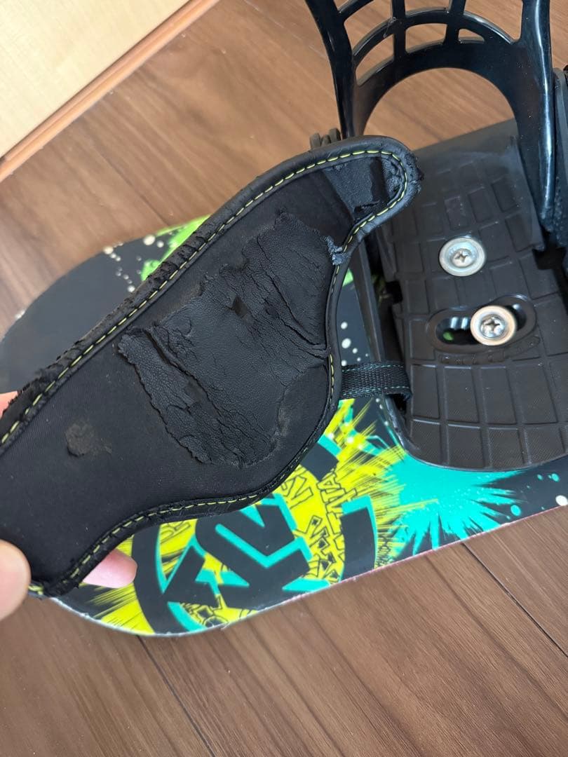 K2 スノーボードセット（バインディング・ブーツ付き）　90センチ