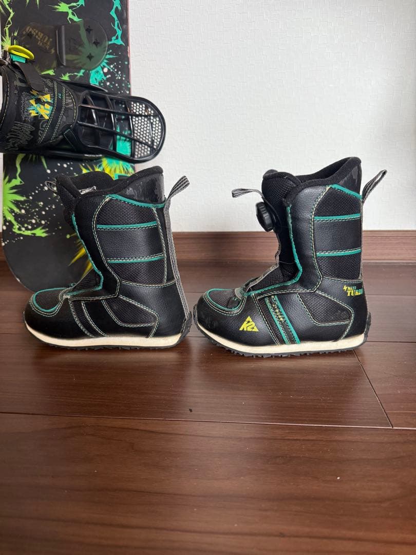 K2 スノーボードセット（バインディング・ブーツ付き）　90センチ