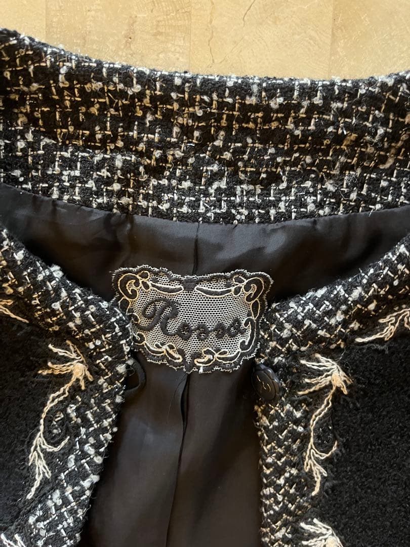 ばにら★Rossa★インポートロッサ　ツイードジャケット　42★美品