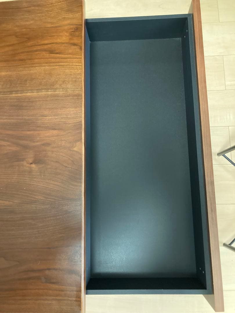 LOWYA ロウヤ センターテーブル ウォルナット 引き出し付き