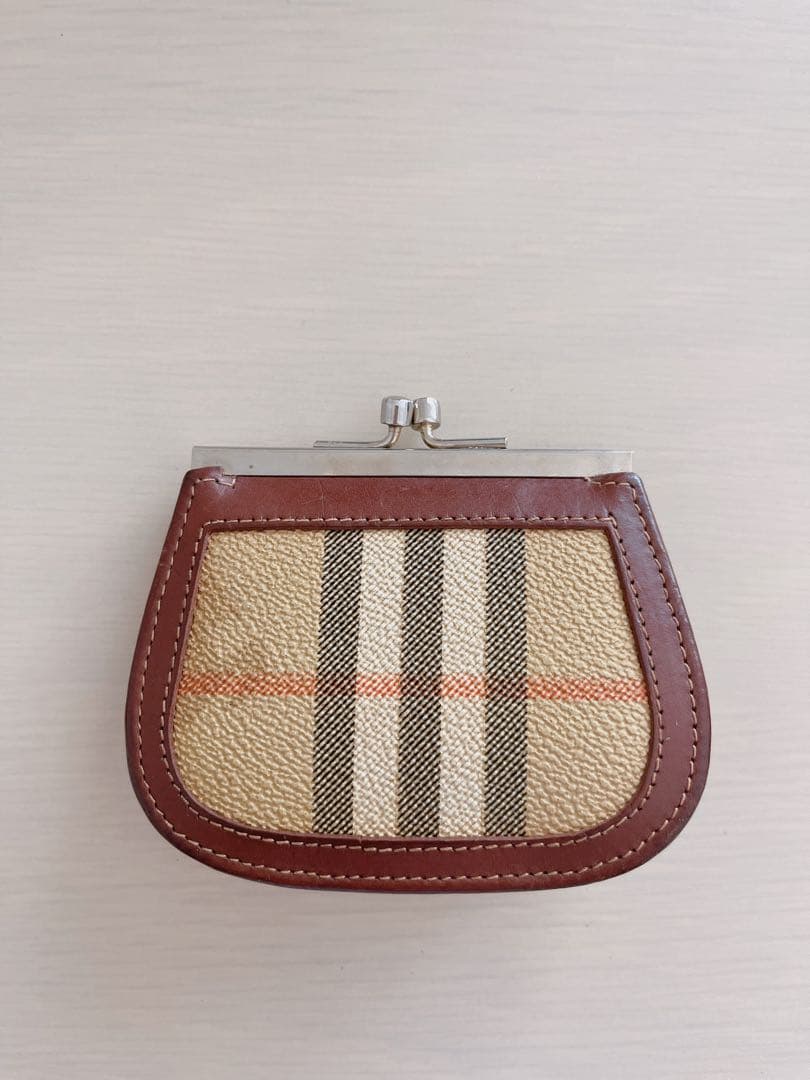 Burberry がま口　ケース