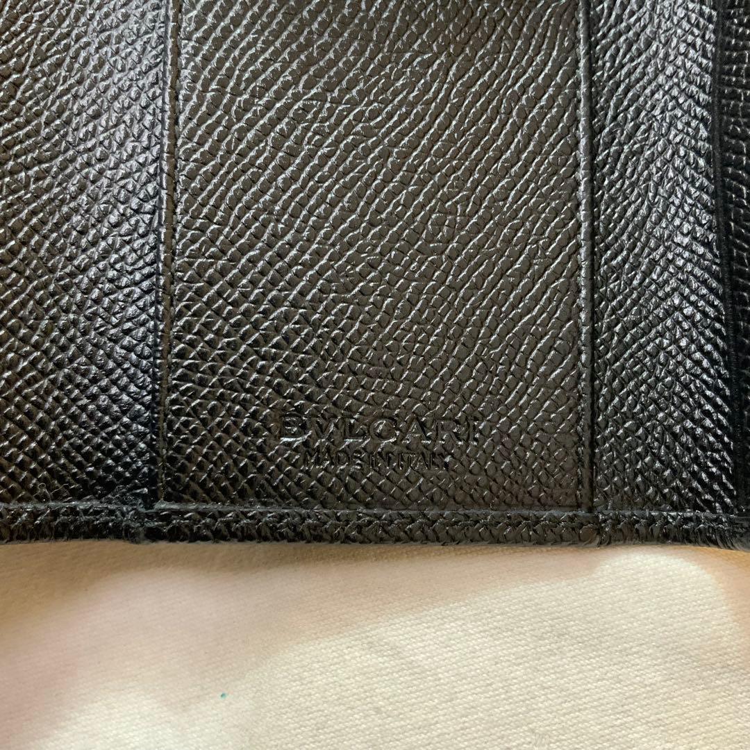 BVLGARI ブルガリ レザー キーケース ブラック