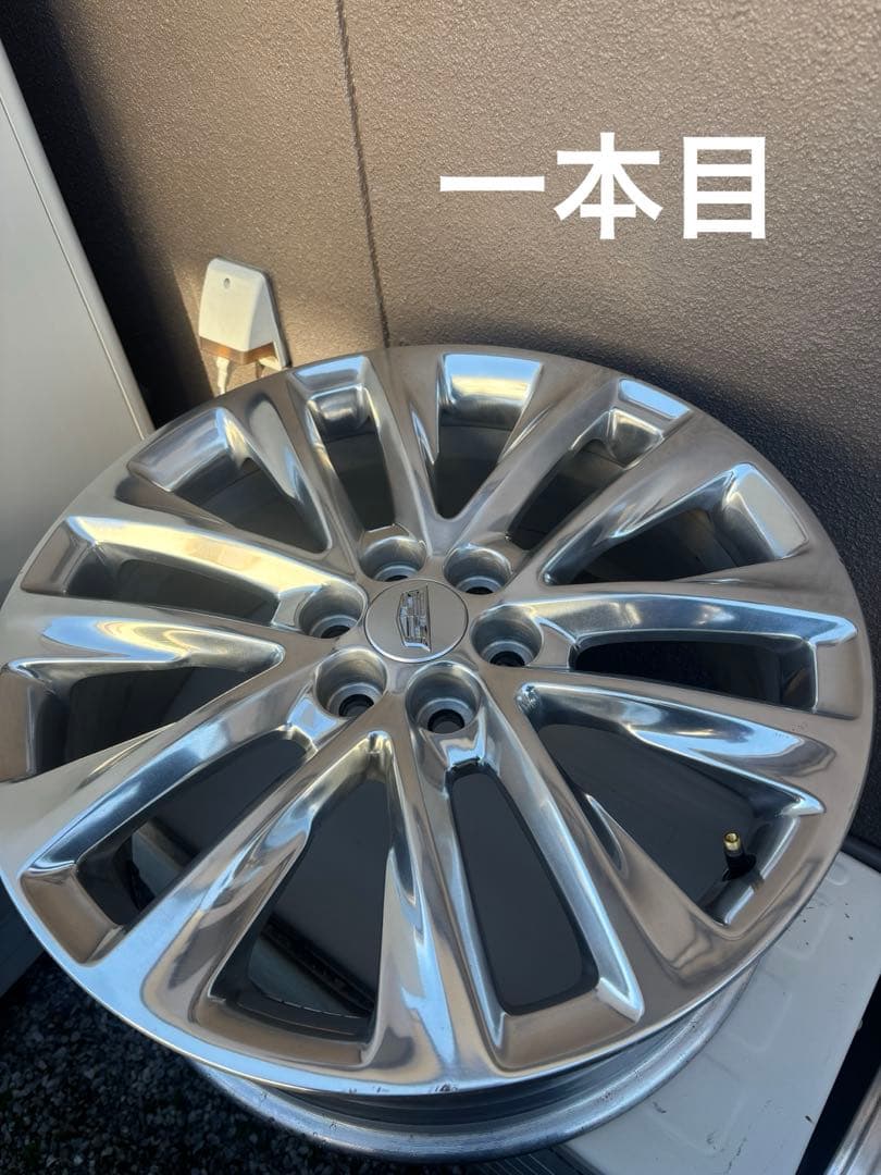 キャデラック純正 20インチ アルミ製 多スポークホイール