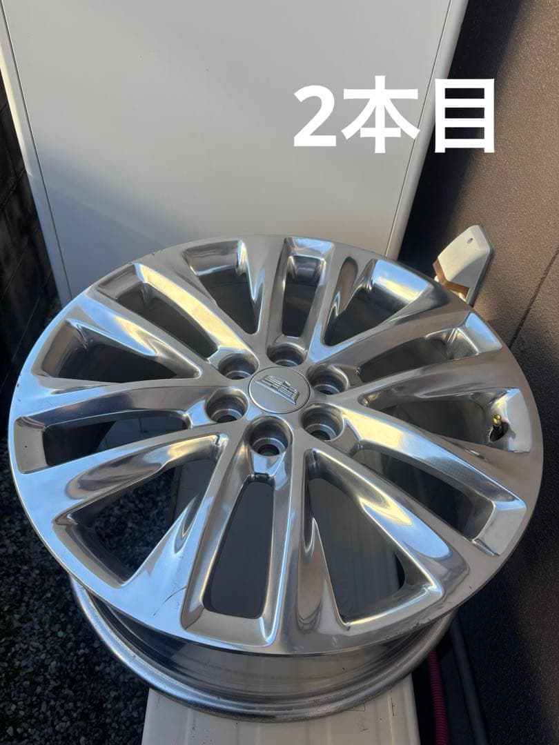 キャデラック純正 20インチ アルミ製 多スポークホイール