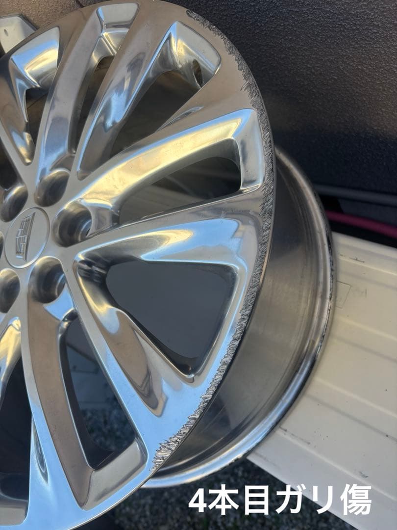 キャデラック純正 20インチ アルミ製 多スポークホイール