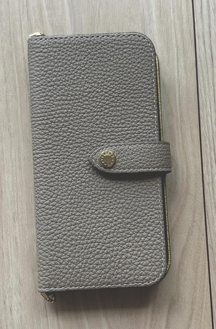 【新品同様】BONAVENTURA iPhone14手帳型ケース ストラップ付き