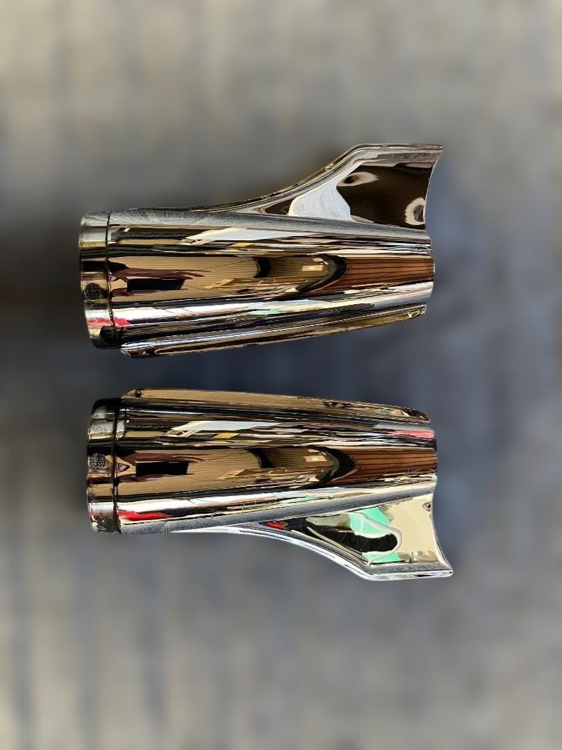 ハーレーダビッドソン　KERKERマフラー　フィッシュテール　エンドピース