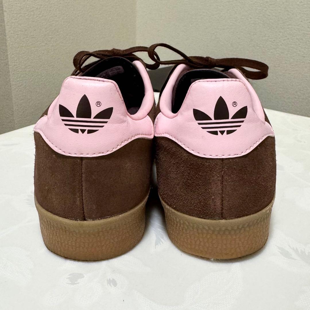 【最終値下げ】adidas GAZELLE 24cm ブラウン ピンク